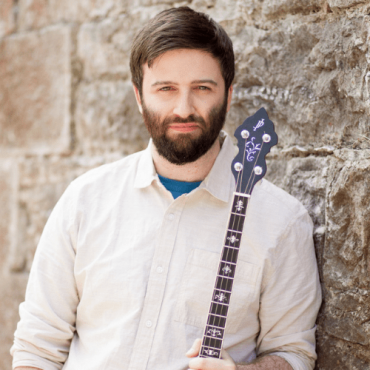 Alan Reid with banjo